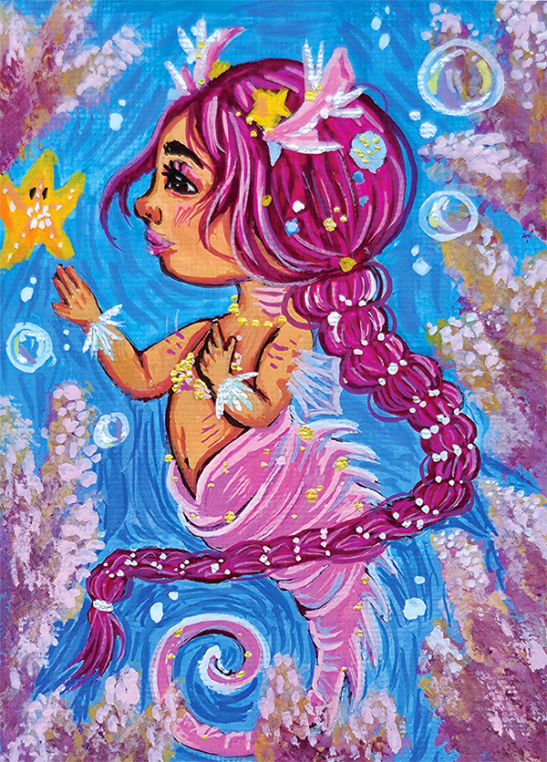 Pink Seahorse
